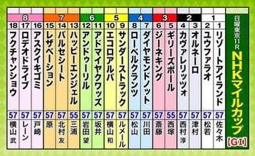 「3歳マイル王決定戦『第31回NHKマイルカップ（GI）』