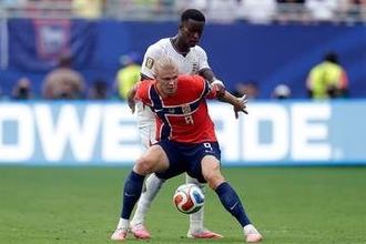 ノルウェー VARで幻の勝ち越し弾にポスト直撃 イングランドとの激闘は延長戦へ【サッカーW杯】