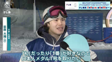 「日本人メダル1号を取りたい」 金メダル本命の荻原大翔 予選1位で決勝進出！【ミラノ・コルティナ五輪 スノーボードビッグエア】