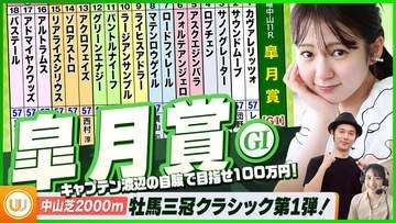【皐月賞】牡馬三冠クラシック第1弾をガチ予想！『キャプテン渡辺の自腹で目指せ100万円！』冨田有紀＆三嶋まりえ