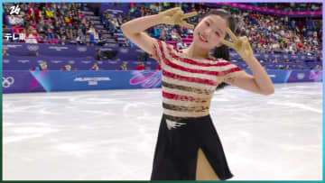 17歳・中井亜美 笑顔弾ける！SP78.71で首位発進 鮮烈五輪デビュー【ミラノ・コルティナ五輪】