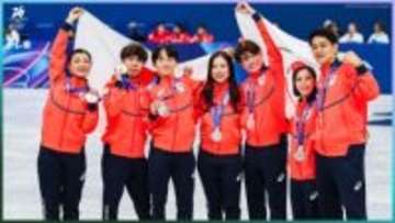 フィギュア団体 日本が2大会連続の銀メダル獲得！アメリカとの競り合いもわずか一点及ばず【ミラノ・コルティナ五輪】