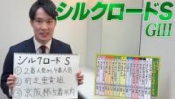【シルクロードS】神野裕アナのチョイ足しキーワード『2番人気から4番人気、前走重賞組、京阪杯5着以内』