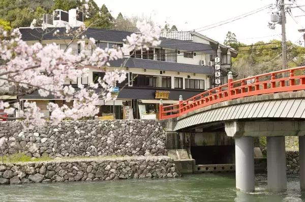 「【京都・宇治で桜とグルメを楽しむ】宇治川沿いの飲食店＆お土産処3店舗でお花見フェア開催」の画像