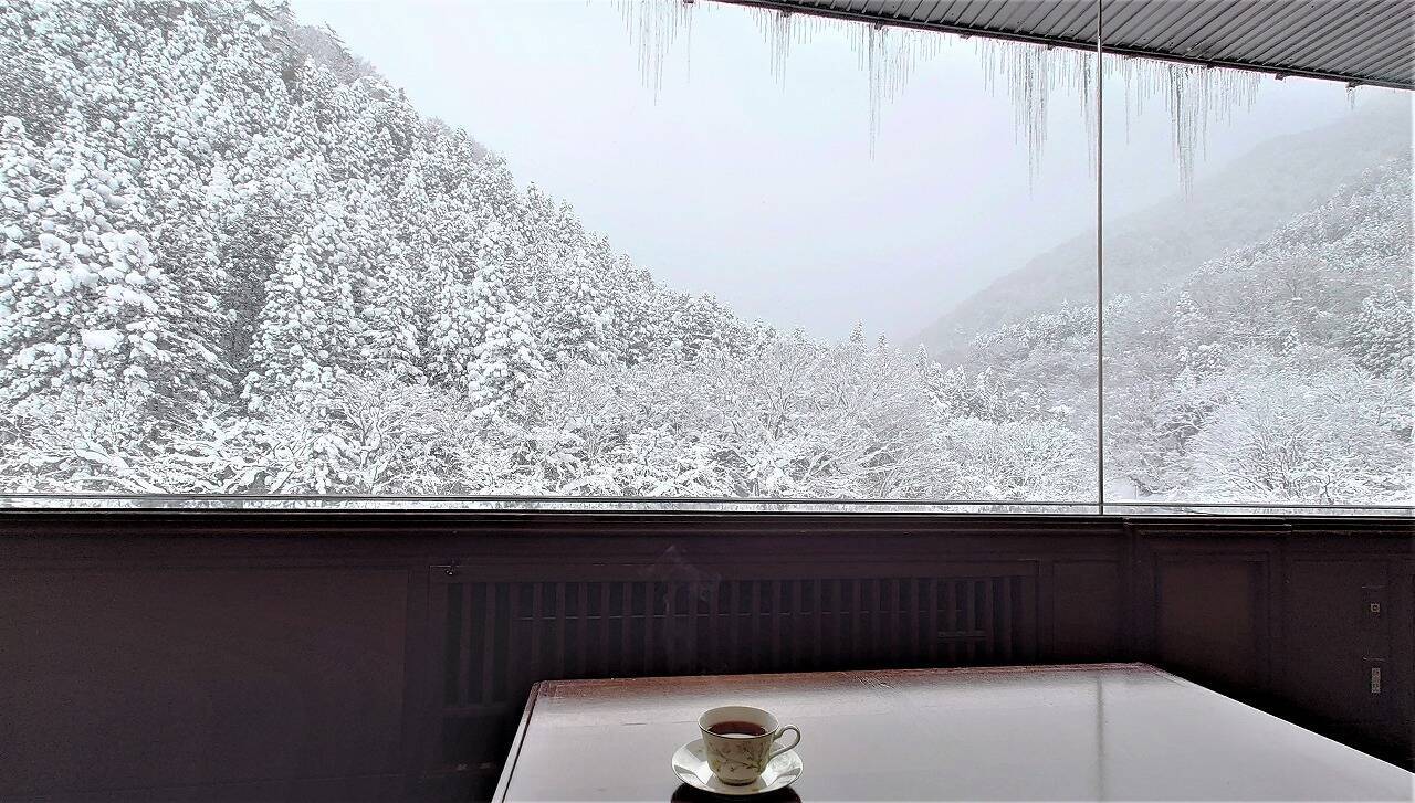 冬の秘湯は最高のパワースポット（23） 絵画のような雪景色　谷川温泉 水上山荘＜群馬県＞