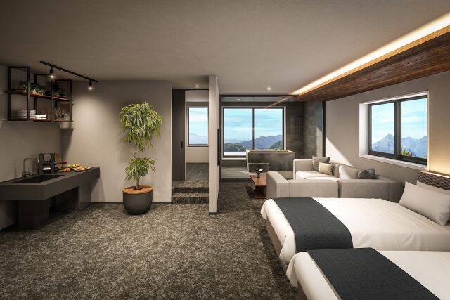 【目の前は富士山と河口湖の絶景】1日5組限定「プライベートリゾート QUUGA」6月オープン｜山梨県