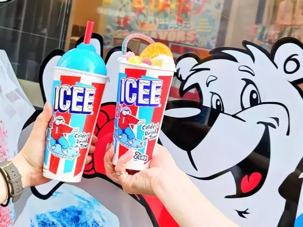 アメリカ発・新感覚炭酸フローズン「ICEE（アイシー）」と「GO☆GO☆CAFE!」が初コラボ！原宿でグミてんこもりのドリンクをチェック
