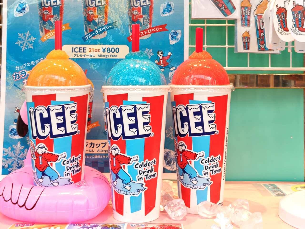 アメリカ発・新感覚炭酸フローズン「ICEE（アイシー）」と「GO☆GO☆CAFE!」が初コラボ！原宿でグミてんこもりのドリンクをチェック