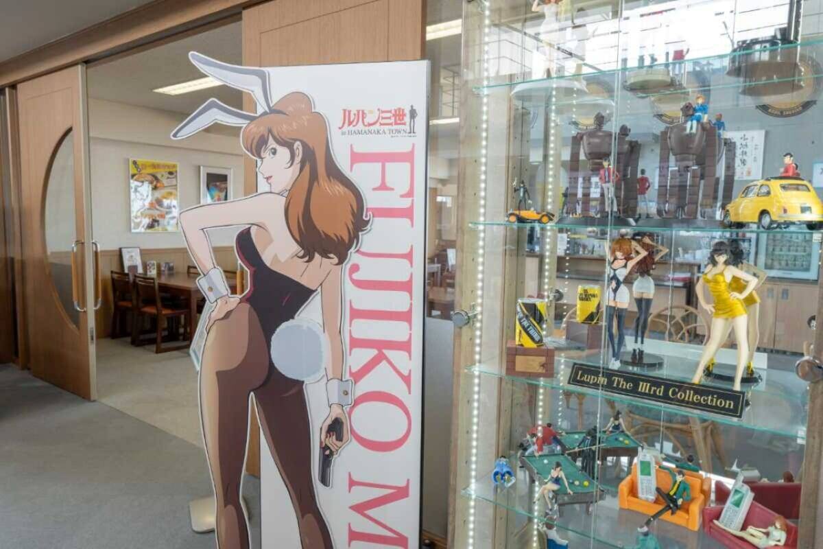 日帰り温泉施設とアニメがコラボ！「ルパン三世の湯 霧多布温泉ゆうゆ」浴室イラストから名曲BGM・限定グッズも｜北海道