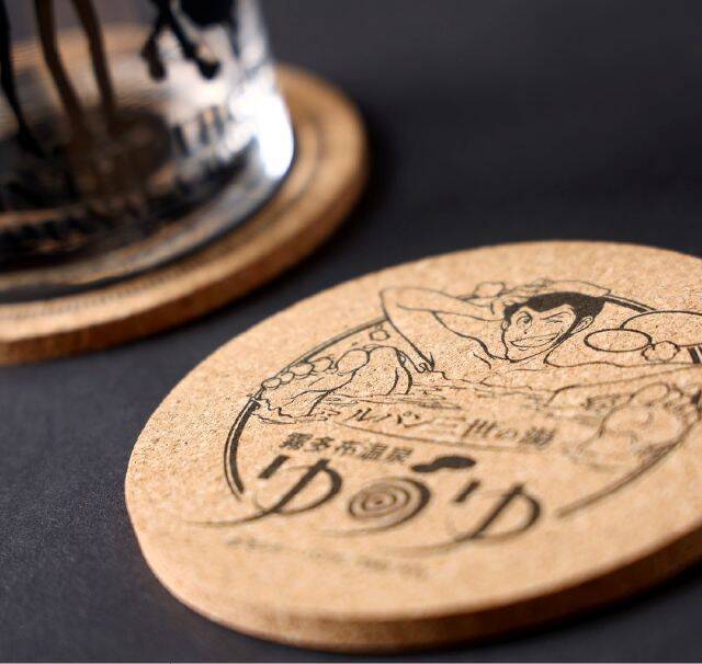 日帰り温泉施設とアニメがコラボ！「ルパン三世の湯 霧多布温泉ゆうゆ」浴室イラストから名曲BGM・限定グッズも｜北海道