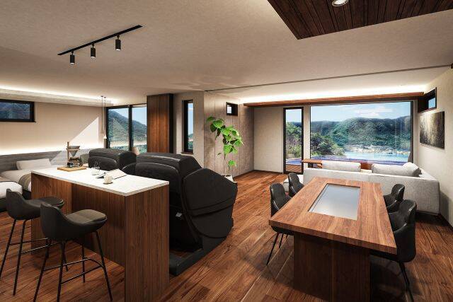 【全棟露天風呂・サウナ付き】1日2組限定のヴィラ「奥河口湖 景雅」＆「湖畔の隠れ家 totonoco」6月オープン｜山梨県