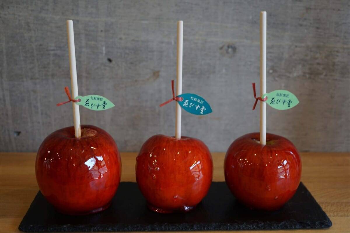 りんご飴ソフト・りんごバスクチーズなど長野産りんごのスイーツを楽しめる「旬彩果匠ゑびす堂」リニューアルオープン！