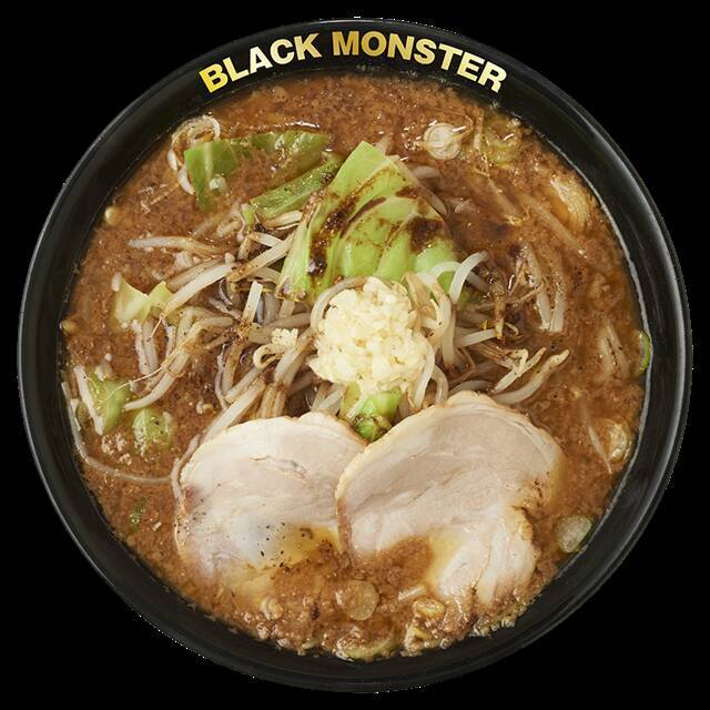 【黒味噌×ニンニク×背油が織りなす一杯】嵐げんこつらあめん BLACK MONSTERが期間限定で登場｜らあめん花月嵐　