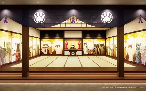 【猫づくしのアートミュージアム】フィギュアやトートバッグなど限定グッズも！「猫猫寺 湯布別院」8月12日大分・湯布院にオープン