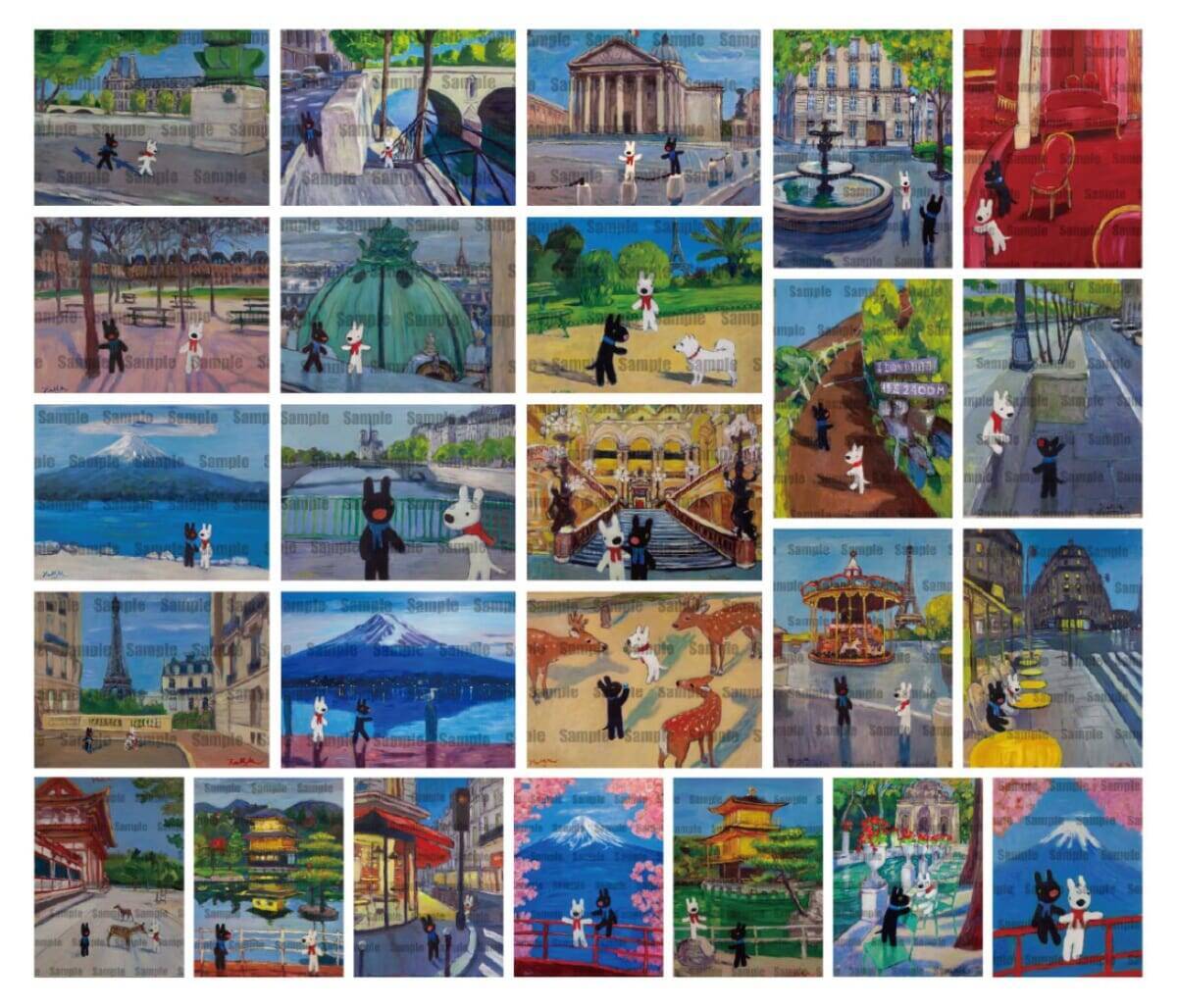 【入場無料】未公開の原画25点が一挙展示！販売も「リサとガスパール POP UP マルシェ」銀座で開催