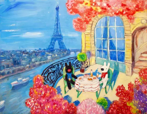 「【入場無料】未公開の原画25点が一挙展示！販売も「リサとガスパール POP UP マルシェ」銀座で開催」の画像