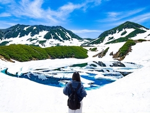 【立山黒部アルペンルート】みくりが池ブルーの美しい湖面が出現！絶景スポットの雪解けがスタート