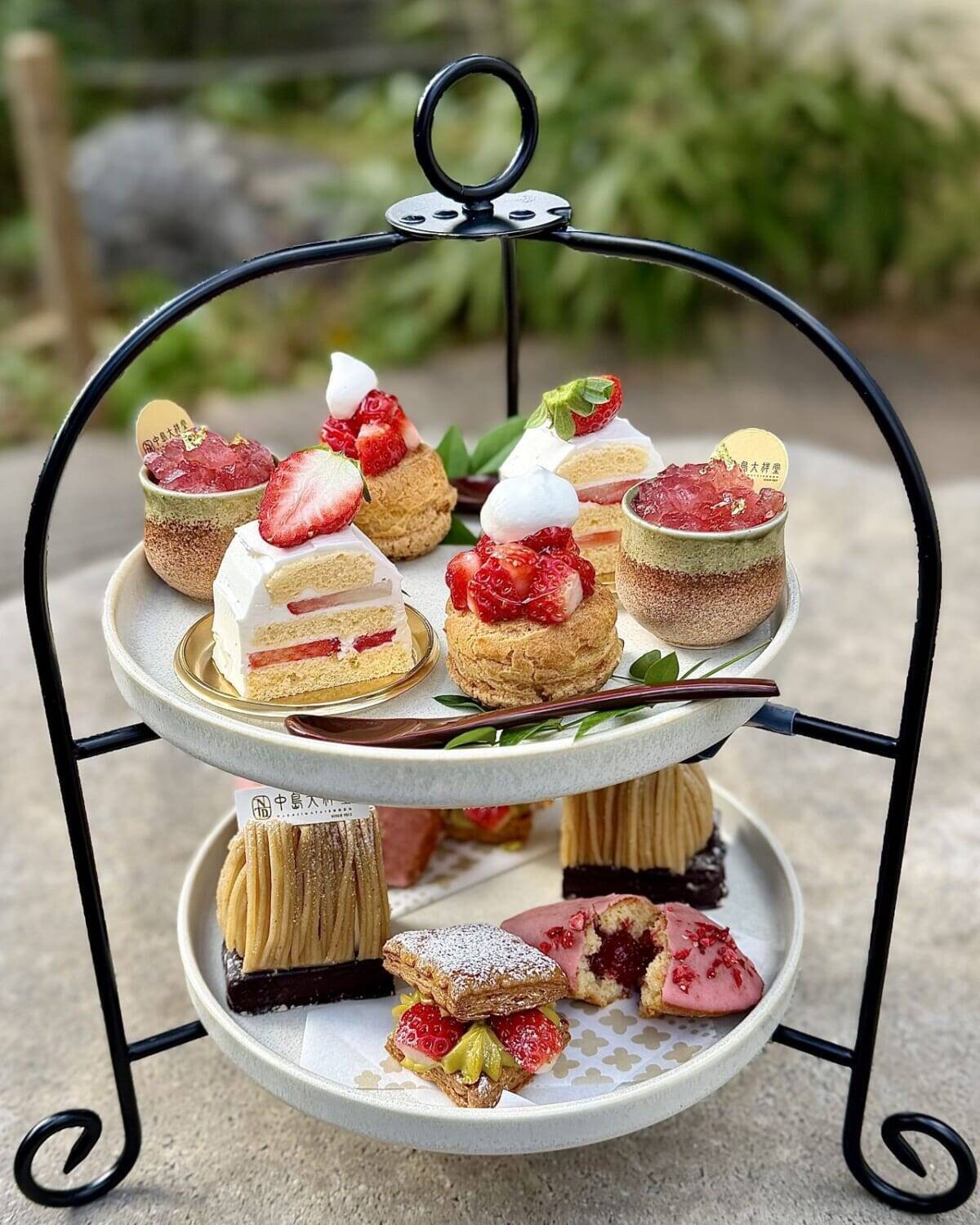 【季節限定】丹波いちごのアフタヌーンセットが初登場！春のいちごスイーツも｜中島大祥堂