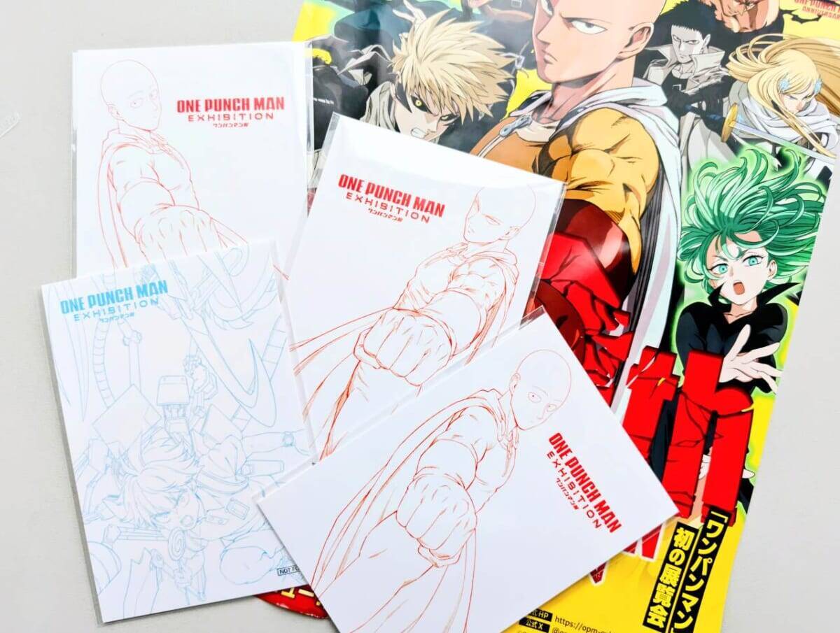 【限定グッズも要チェック！】TVアニメ放送10周年記念「ワンパンマン展」見どころを現地ルポ｜池袋