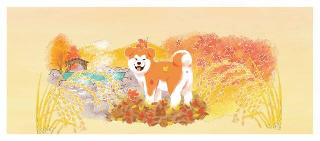 【ヨックモック】秋田犬が可愛い！地域限定デザイン缶「プティ シガール Akita ～Four Seasons Story～」9月1日発売