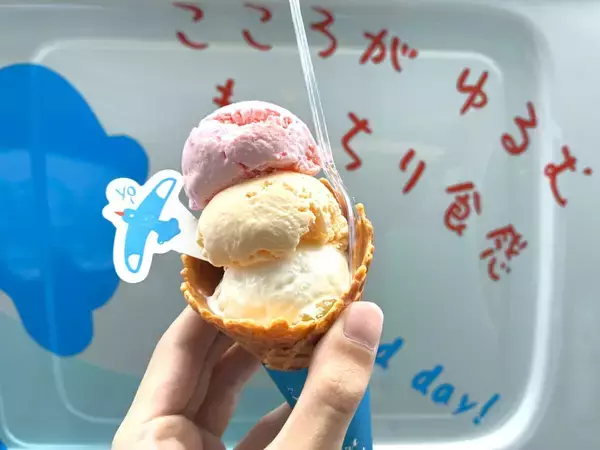 「【“3段変化ヨーグルト”って何！？】熱海の行列店が手がける新店「熱海ヨーグルト&アイス 2 GO.」で限定メニューを実食｜静岡県」の画像