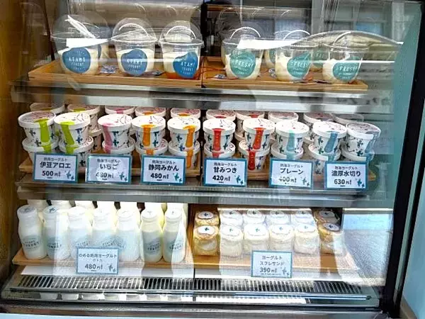 「【“3段変化ヨーグルト”って何！？】熱海の行列店が手がける新店「熱海ヨーグルト&アイス 2 GO.」で限定メニューを実食｜静岡県」の画像