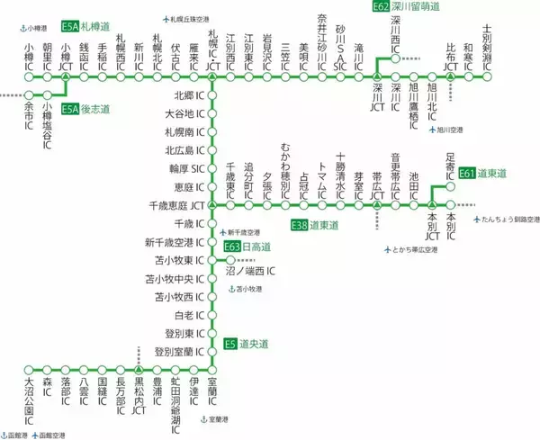 「北海道内の高速道路が定額乗り降り自由！「道トクふりーぱす」販売中」の画像
