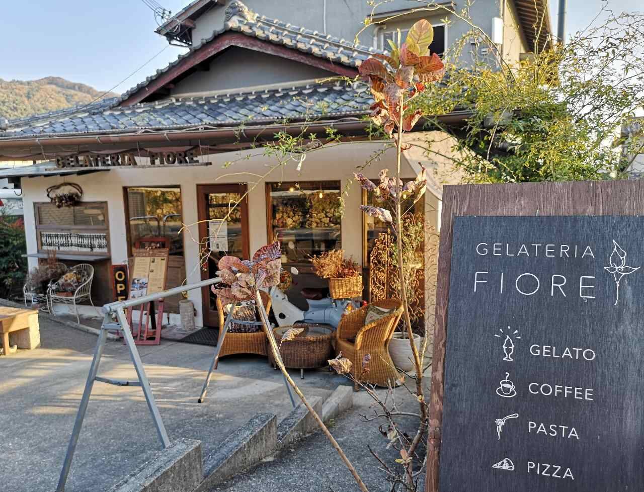 【奈良市】万葉の花に包まれ頂く「GELATERIA FIORE」の優美なジェラート