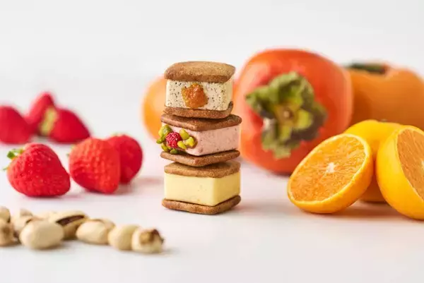 【冬限定のバターサンド】希少な「紀の川柿」やみかん・いちごを使った新フレーバー3種登場｜和歌山バターサンド専門店101