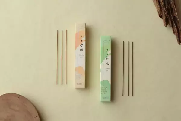 「香木の繊細な香りを楽しむお香「ささや」シリーズ新発売！｜京都・松栄堂」の画像