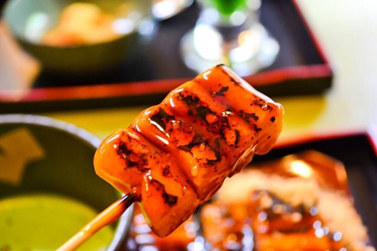 清水寺に行ったら甘味処「梅園」の俵型みたらしだんごを食べて欲しい  