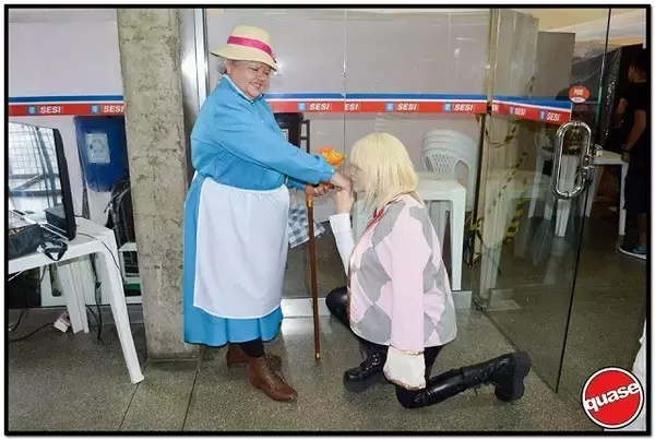 「このジブリキャラ、誰だかわかる？ブラジルのコスプレ大好きマダムに驚き！」の画像