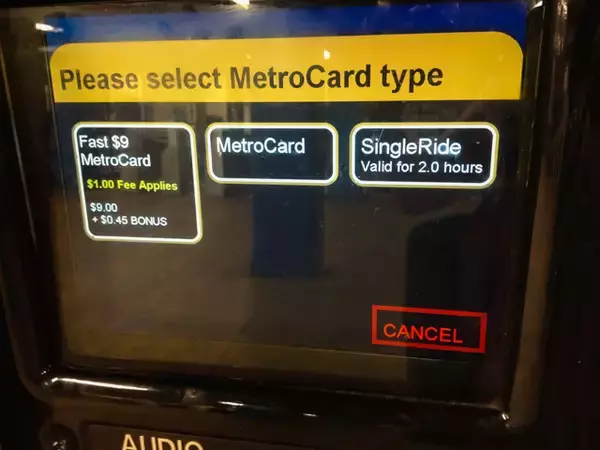 「【ニューヨークビギナーでもわかる】地下鉄乗車券＜メトロカード＞の買い方」の画像