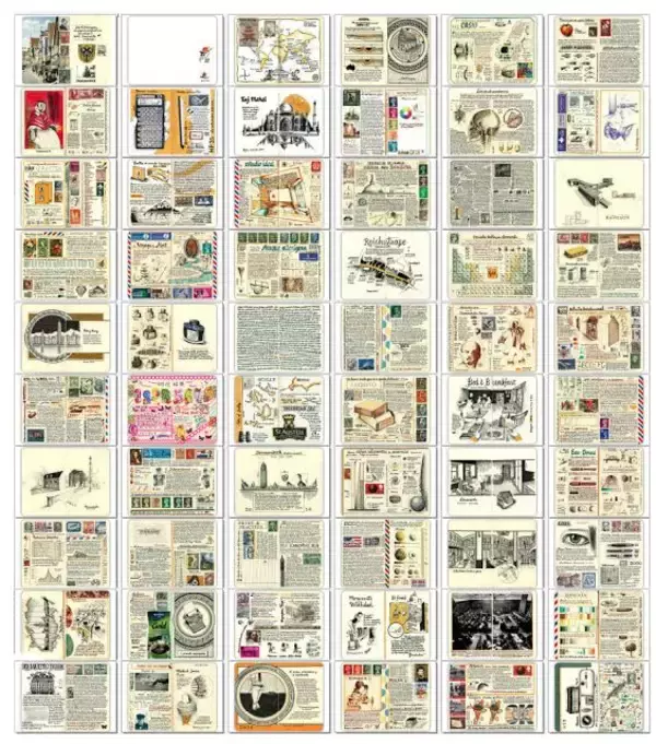 「【話題】まるで手のひらの上の宝箱！すべて独学の旅手帳に世界中の人が夢中」の画像