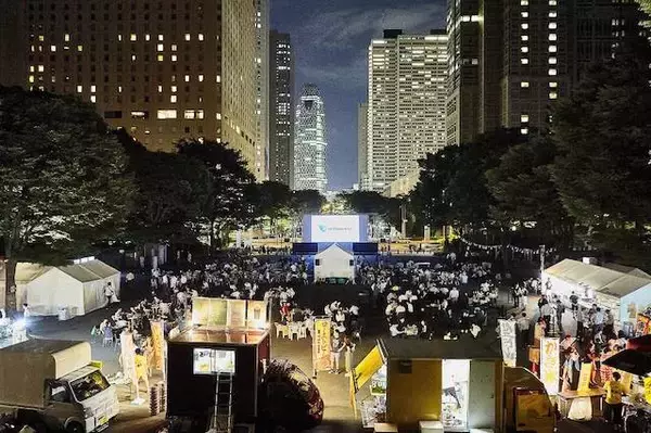 「【無料】新宿中央公園と新宿サザンテラスで屋外シアター上映！」の画像