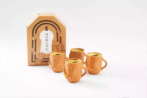 「古墳フェスでは発売から４時間で完売！「はにわぷりん」は古墳の街 大阪・堺の新名物スイーツ」の画像