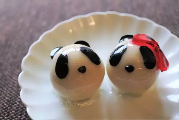 「上野限定・数量限定の舟和「手作りぱん玉」【上野パンダ●○スイーツ】」の画像