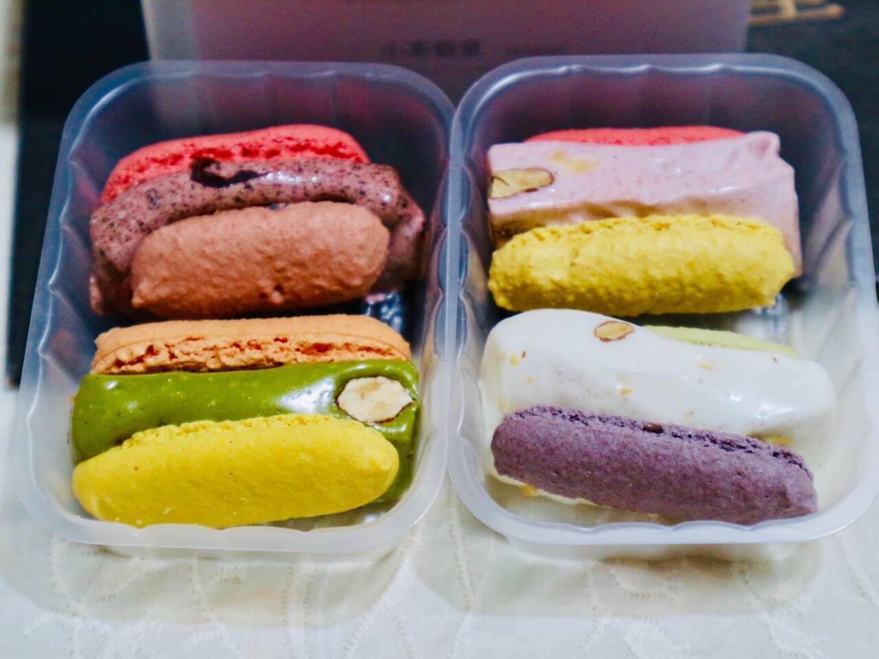 台湾の可愛いお土産グルメ【３】小茶栽堂のカラフルなマカロンヌガー