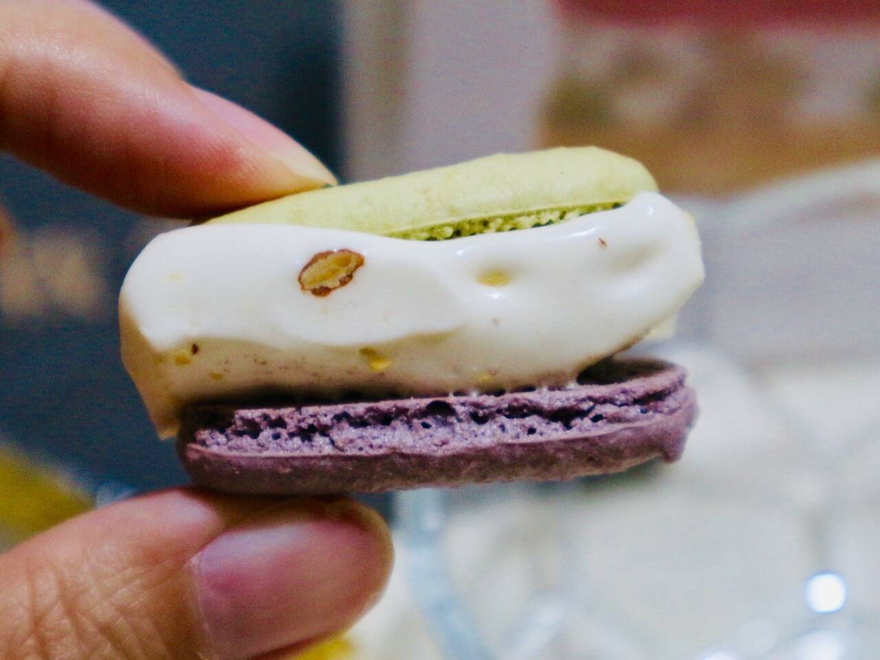 台湾の可愛いお土産グルメ【３】小茶栽堂のカラフルなマカロンヌガー