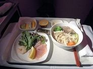 機内食レポート。中国国際航空「北京～パリ」ビジネスクラス