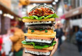「おにぎりに革命が！新感覚「おにぎりバーガー」が大阪・黒門市場にオープン」の画像5