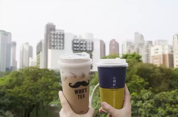 「ひげのモチーフが目印！台湾発タピオカ専門店「フーズティー」が日本初上陸」の画像