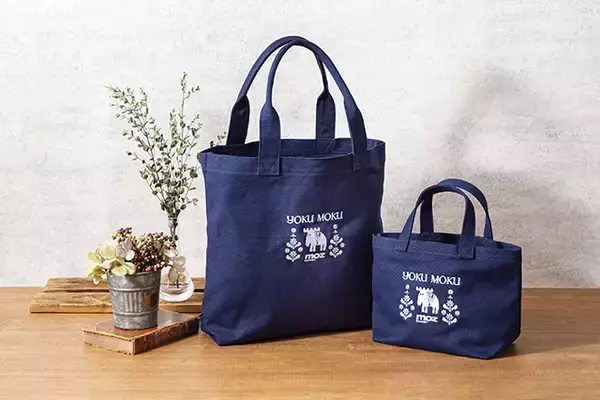 エルクの刺繍が可愛い！ヨックモックとMOZのコラボトートバッグ限定販売