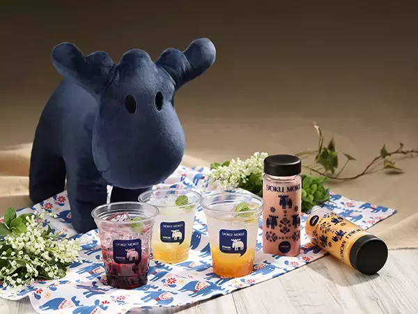 「エルクの刺繍が可愛い！ヨックモックとMOZのコラボトートバッグ限定販売」の画像