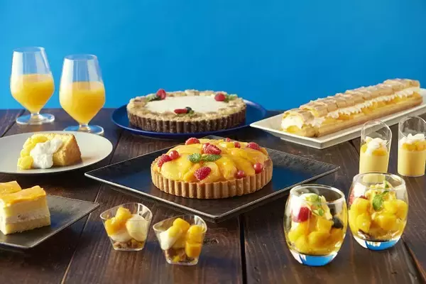 「パフェにプリンにタルトにケーキ！多彩なマンゴースイーツで南国にエスケープ」の画像