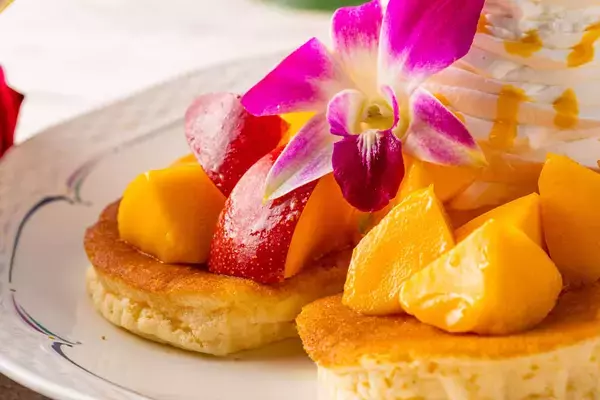 「ここでしか味わえない！「河津産マンゴーパンケーキ」を伊豆今井浜東急ホテルで」の画像