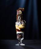 「りんご飴やチョコバナナにお酒をプラス。品プリの“おとなの夏祭りパフェ”」の画像9