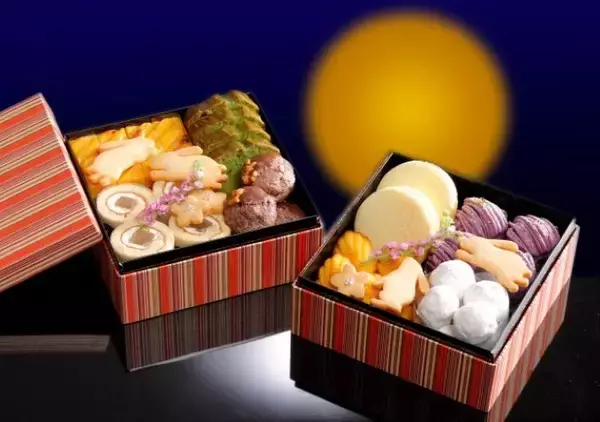 「手土産や女子会に。シェラトン都ホテル大阪「お月見スイーツ重」」の画像