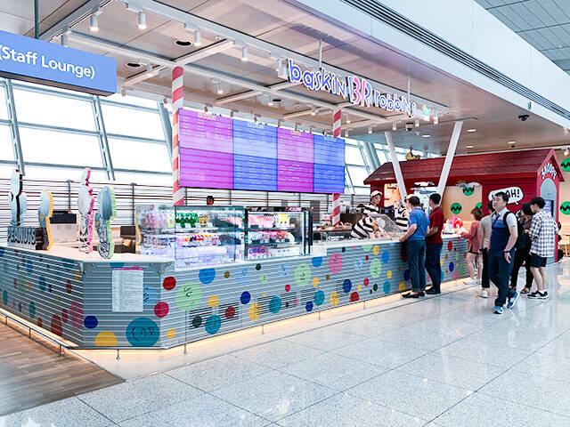 韓国 仁川空港でスヌーピー達に出会える Baskin Br Robbins Peanuts を現地ルポ 19年8月19日 エキサイトニュース