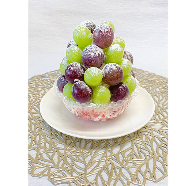 葡萄の産地岡山の「農園カフェ湯郷」で期間限定スイーツ「ぶどうマウンテン」